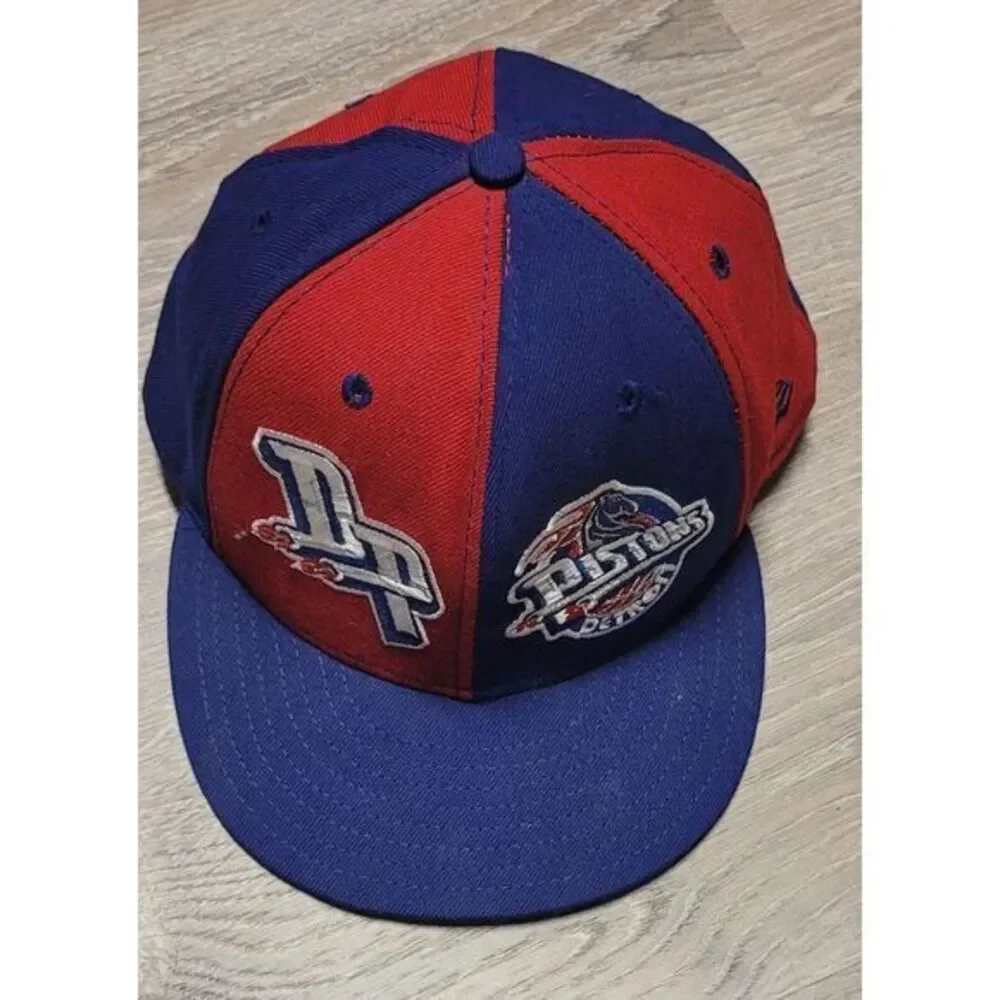 Detroit Pistons 59Fifty New Era NBA Blue Red Fitted ‎ 7¾